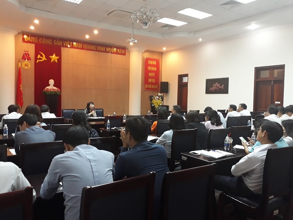 Ngân hàng Nhà nước Chi nhánh tỉnh Khánh Hòa tổ chức họp trực báo Quý I/2019