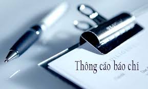 Thông cáo báo chí của Ngân hàng Nhà nước